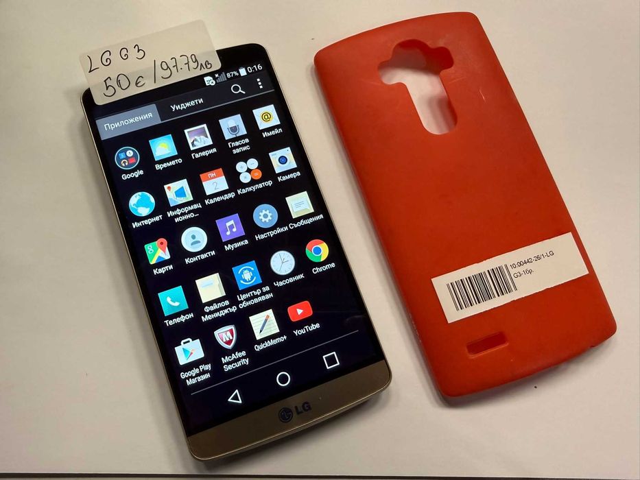 Мобилен телефон LG G3