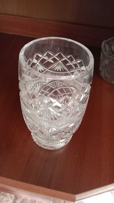 Антиквариат, Ваза большая ,Хрусталь,СССР