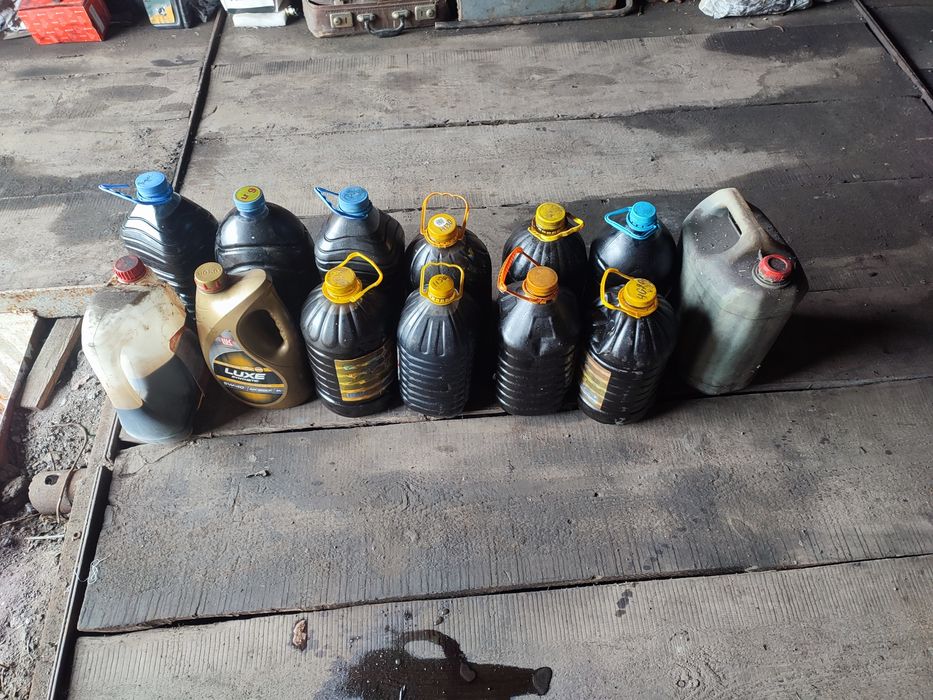 Продам отработанное авто.е масло