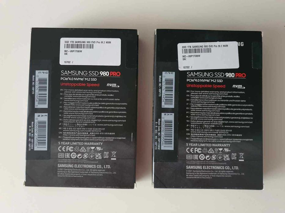 SSD 1TB Samsung 980 PRO MZ-V8P1T0BW 4.0 x4 m.2 nvme 2280 nou sigilat