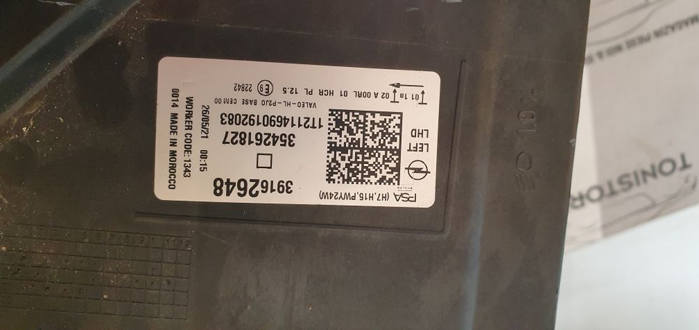 Far Opel Corsa F, cod Gm 39162648