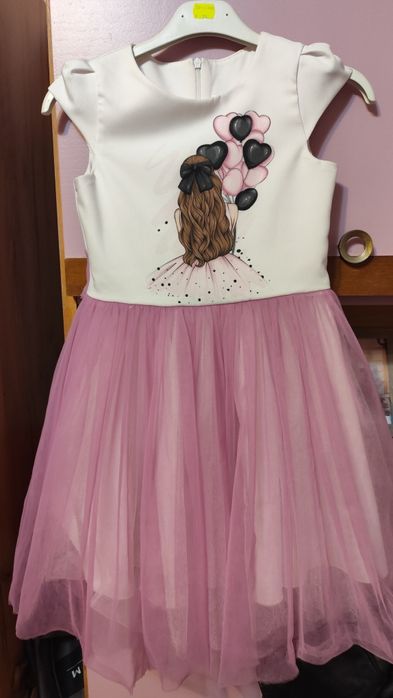 Рокля за момиче 140ръст и 122ръст