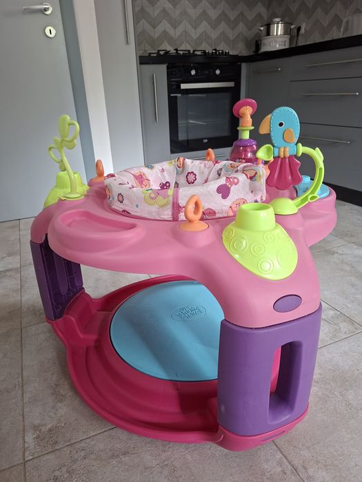 Centru de activitati Bright Starts, Sweet Safari Bounce-a-Round