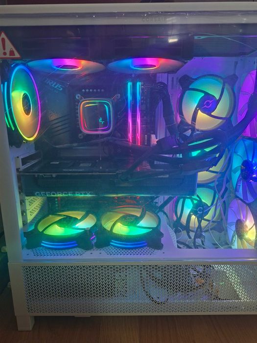 se vinde set de 6 ventilatoare+2controlere+telecomanda cu argb si pwm