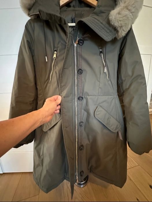 Geaca/ parka de iarna Massimo Dutti