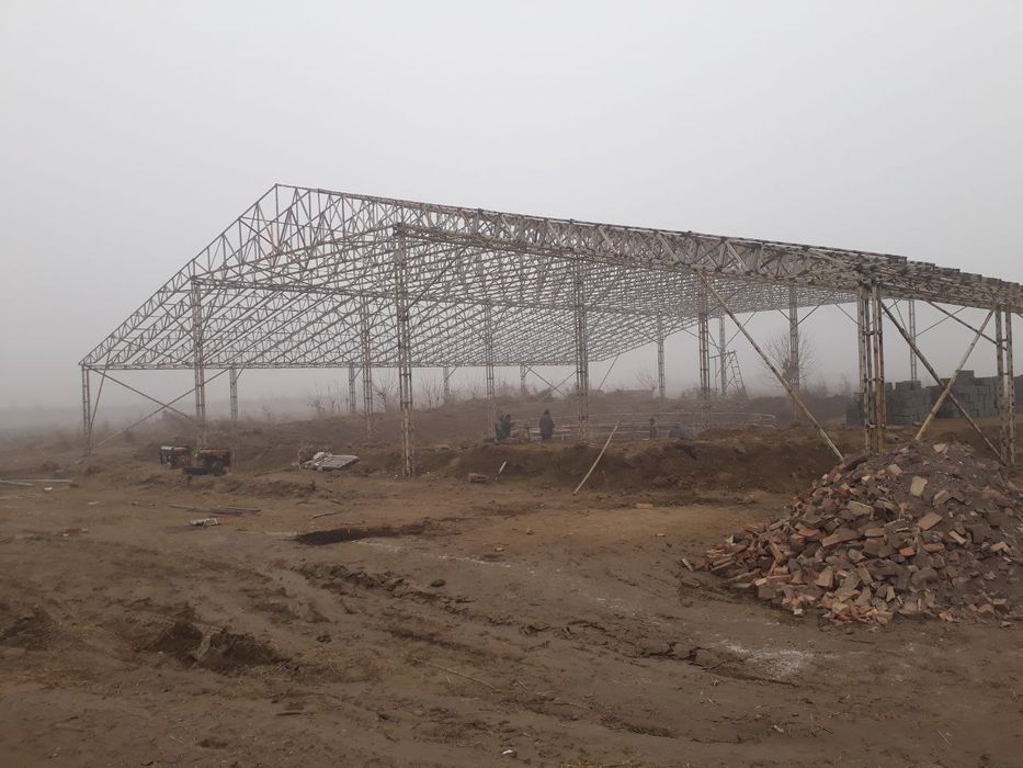 Katta hajimdagi binolarni tomini yopish xizmati