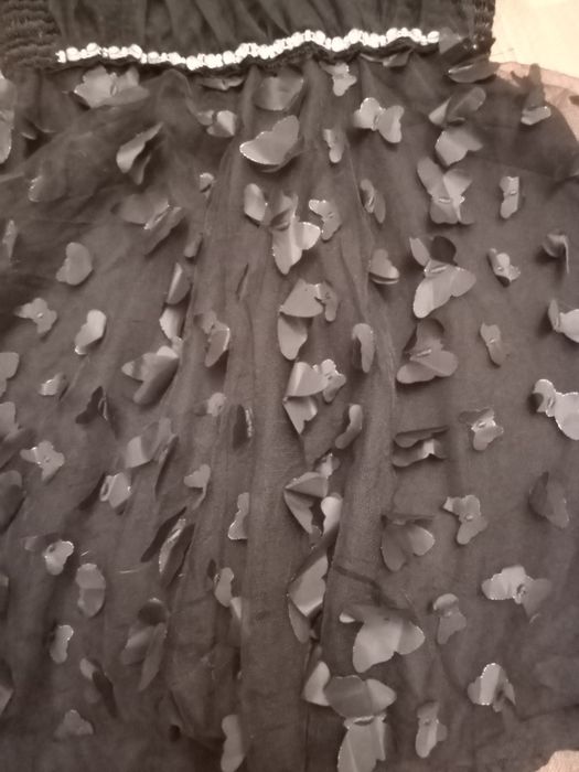 Вечернее чёрное платье