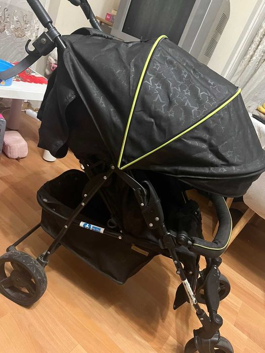 Детска количка Chipolino Микси  - черна