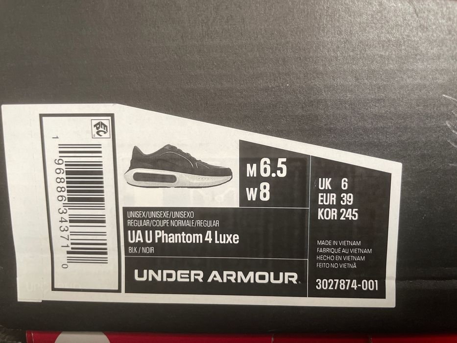 Кроссовки Under Armour 39 новые оригинал