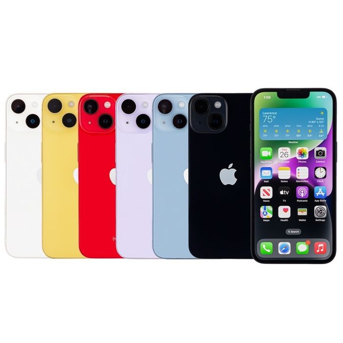 Iphone 14, 128gb (nanosim+esim) гарантия на год, Uzimei официальный