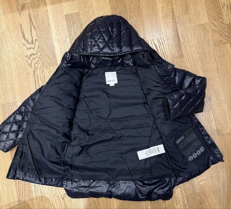 Луксозно пухено детско яке DIESEL 100% оригинал !!! Размер 6 години