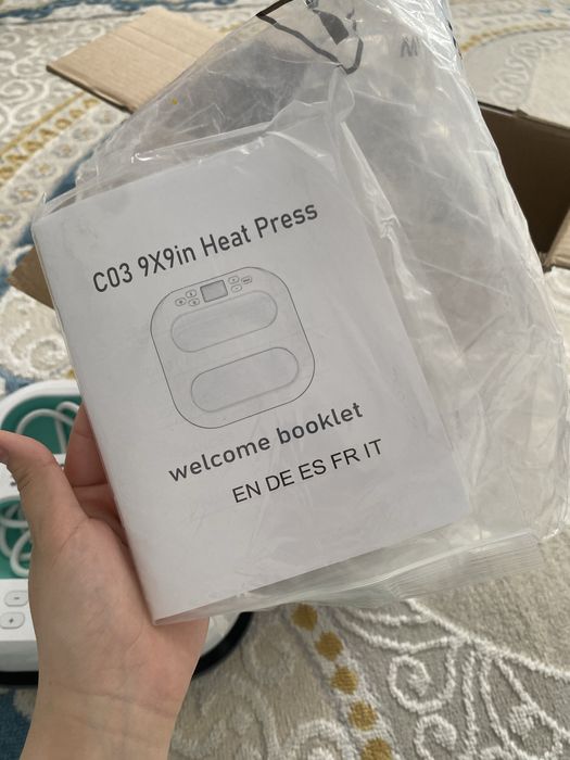 Продаётся ручной термопресс (компактный)