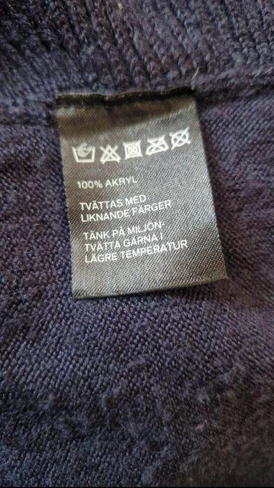 Poncho, negru- bleumarin, mărime universala