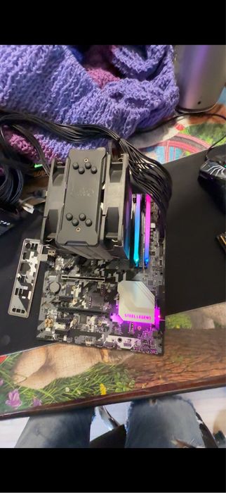 Продам комплект i7 11700k+32gb