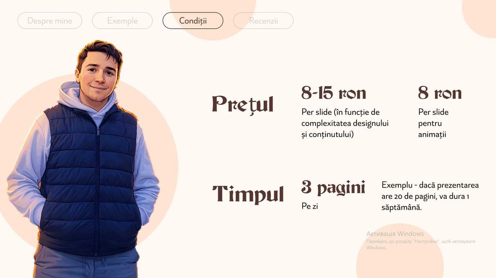 Prezentări profesionale în PowerPoint - servicii personalizate