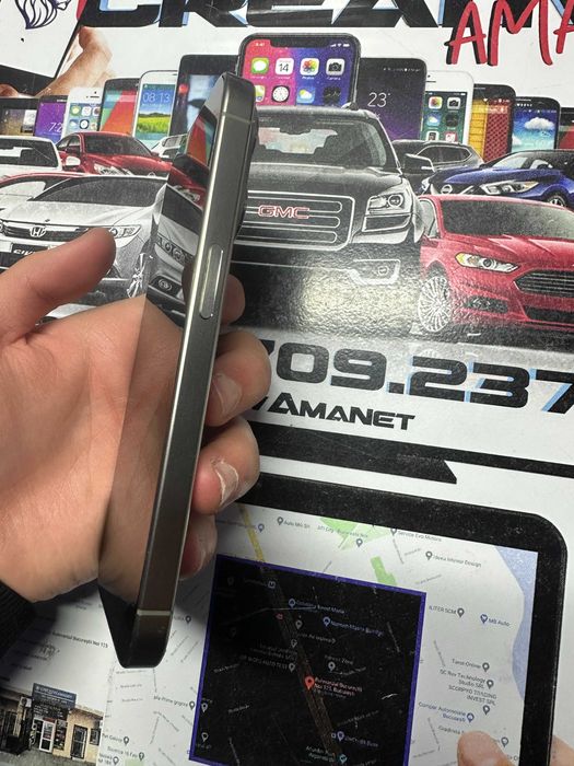 Iphone 15 Pro/128 GB/86% BAT-693 cicluri/Liber de retea/CreativAmanet