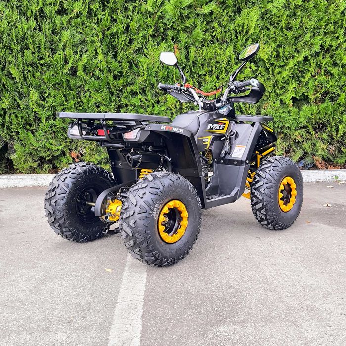 Бензиново ATV/АТВ MXF ATTACK 150 кубика, Orange R-N-D автомат