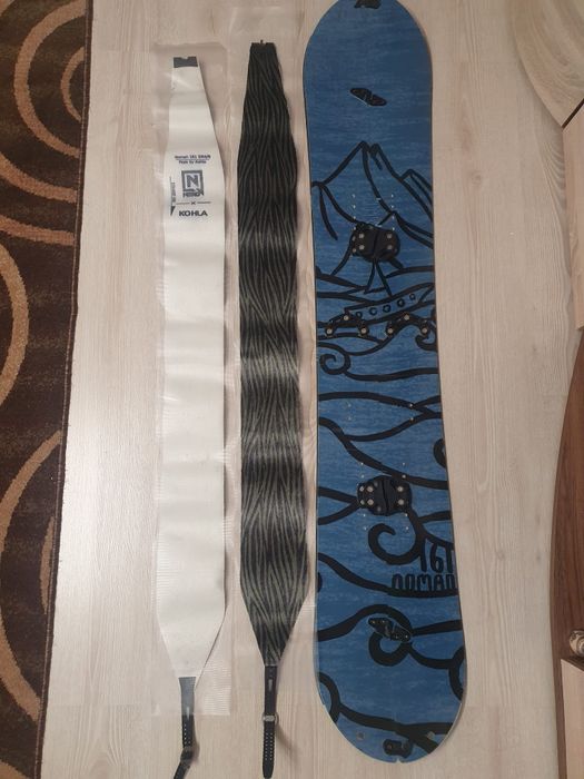 Placa snowboard splitboard nitro + piei de foca