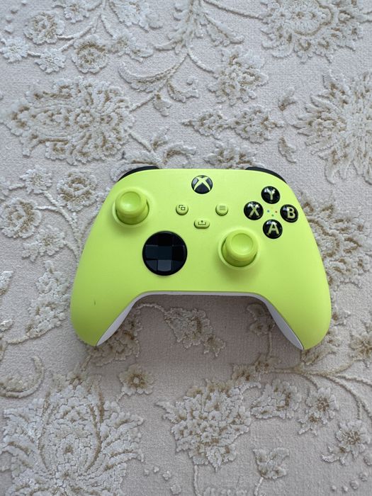 Xbox seria S, nou + controler verde+cabluri