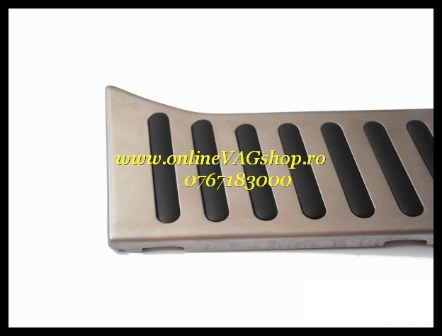 Set Pedale Inox + Footrest pentru VW Passat B6,B7,CC