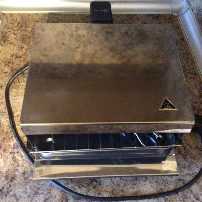 Парти грил за сандвичи, почти нов, за принцеси, месо, риба, зеленчуци