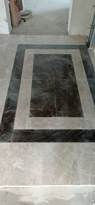 Ремонт на Баня ,Камък Гранитогрес, Повдигнат под