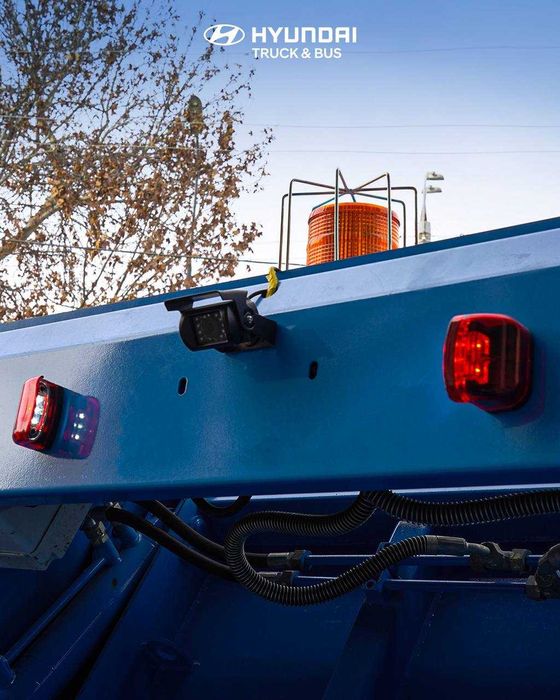 Мусоравоз машина HYUNDAI Mighty 8м3