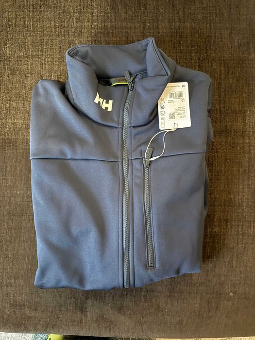 Helly Hansen Crew Fleece Jacket, Navy Blue, XXL - ново яке с етикетите