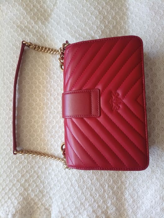 Кожена Чанта Пинко