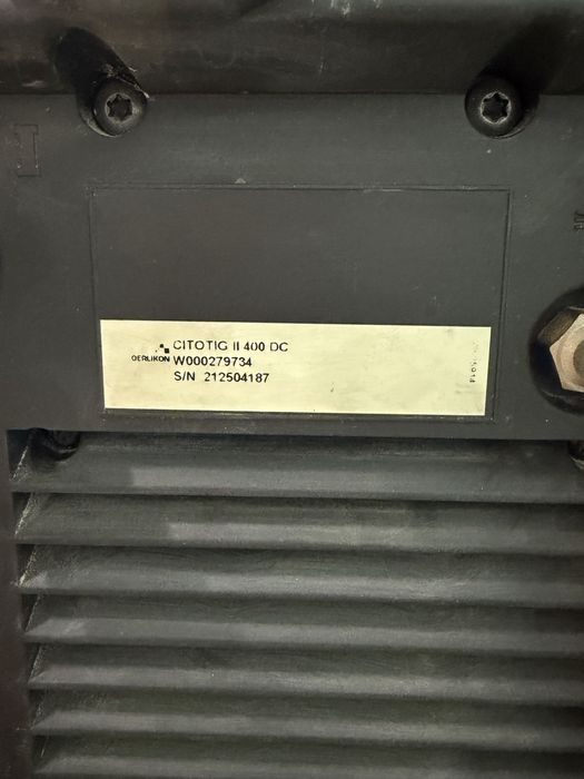 Аргонов апарат Oerlikon Citotig 400A DC