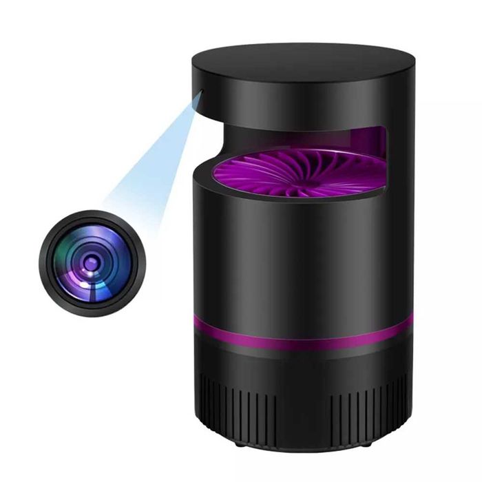 Скрита камера в лампа против комари, видеонаблюдение, шпионска камера