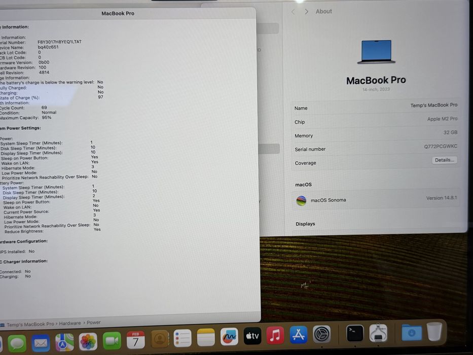 MacBook Pro 14" M2 Pro 32GB 512GB Гаранция