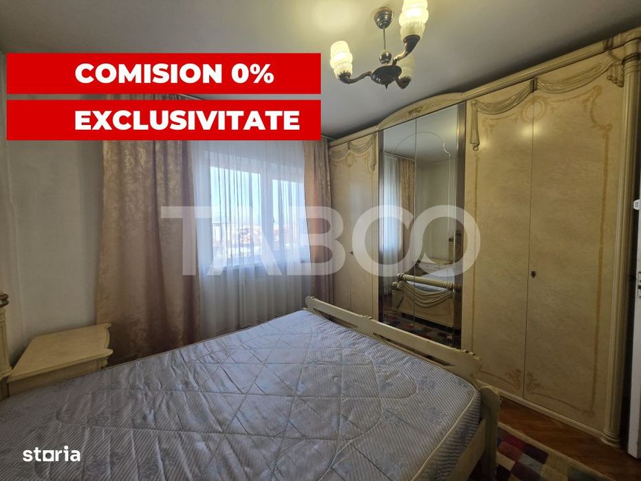 COMISION 0 Apartament 2 camere de vanzare cu 52mp  balcon Strand Sibiu