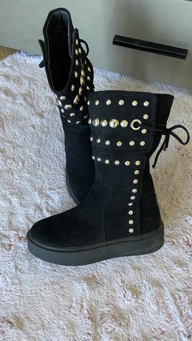 Ботуши , боти  от велур