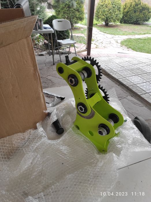 Трубогиб dino зелёный