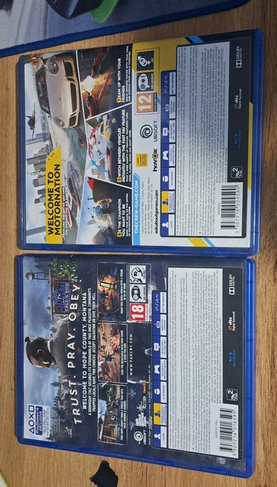 Продавам игри за ps4 FARCRY5 и THE CREW 2
