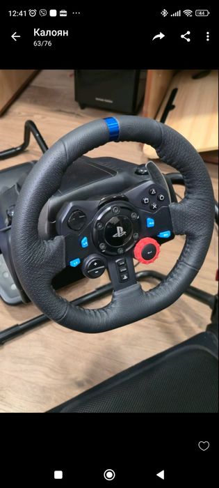 Волан Logitech G29 със стол Gt Lite Pro