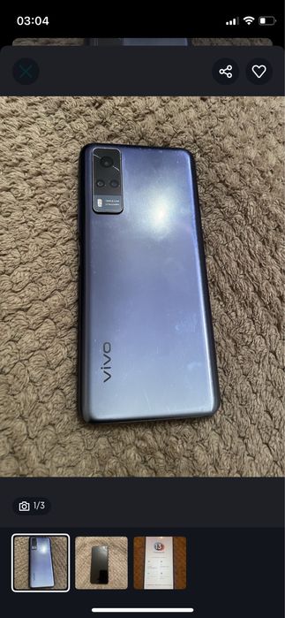 vivo Y53s 128/8+4