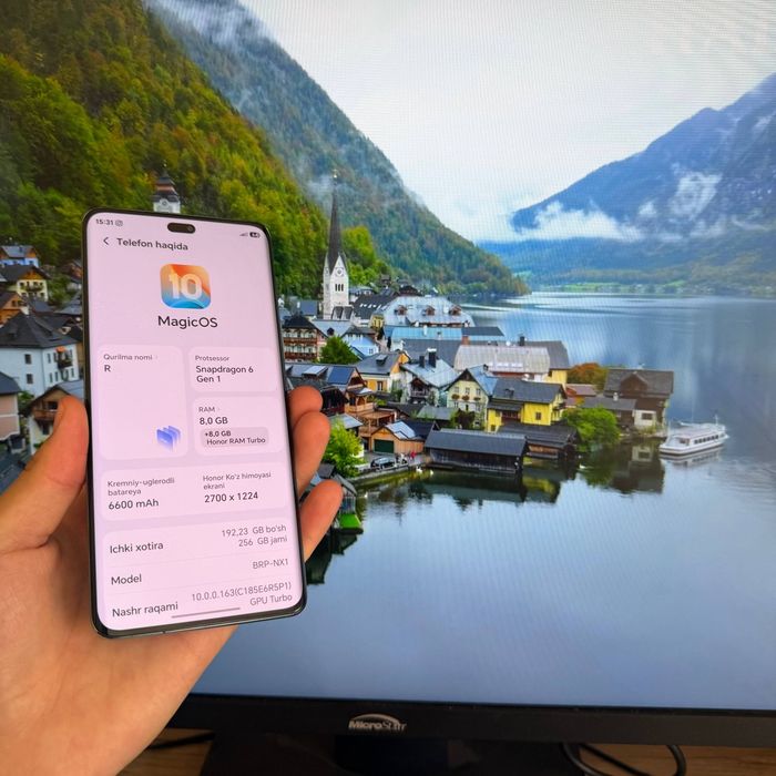 Honor X9 c modeli 256GB 8+8ram