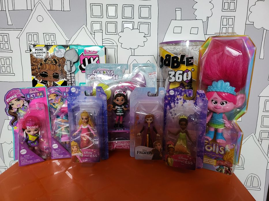 Кукла Disney Princess Тиана Барби Тролчета ЛОЛ принцесите 9 вида Нови