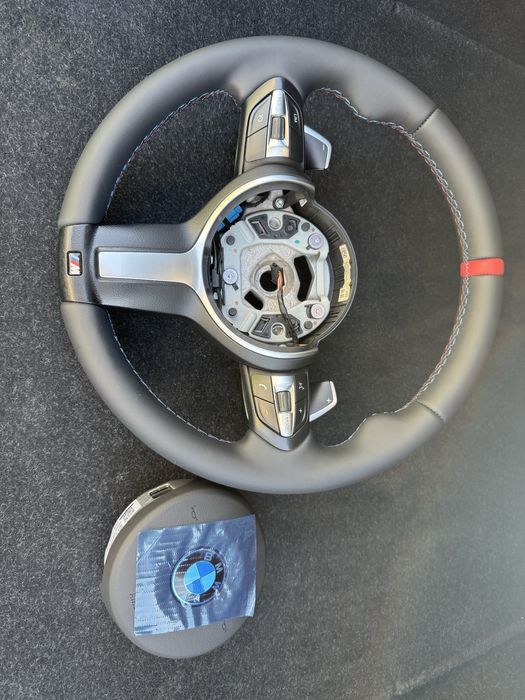 Vand volan original bmw seria 5 f10 M cu airbag nou