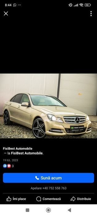 Vând Mercedes Benz C250