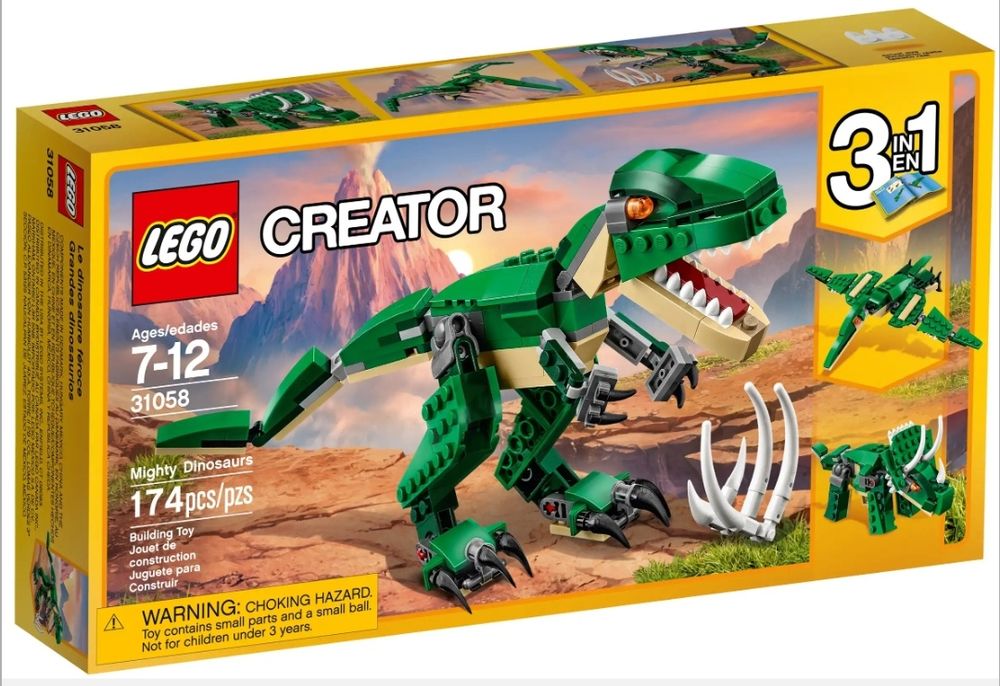 Lego Disney, Jurassic World, Creator, Technic