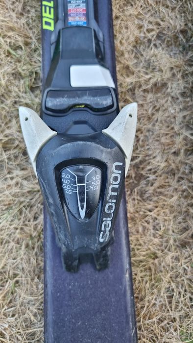 Детски ски  Salomon 130см , ски обувки Atomic 25.5