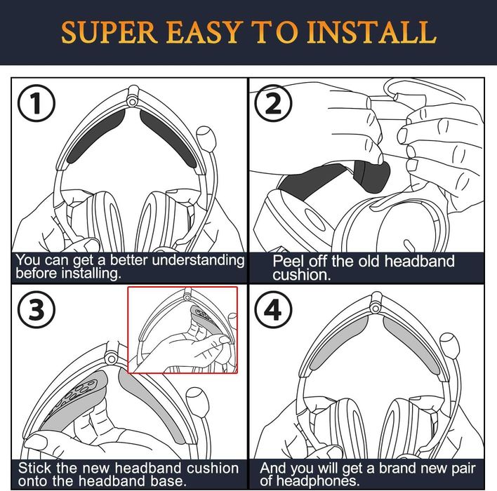 SOULWIT Комплект за смяна на Bose A30 Aviation Headset