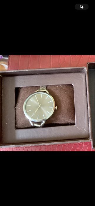 Ceas nou dama argintiu