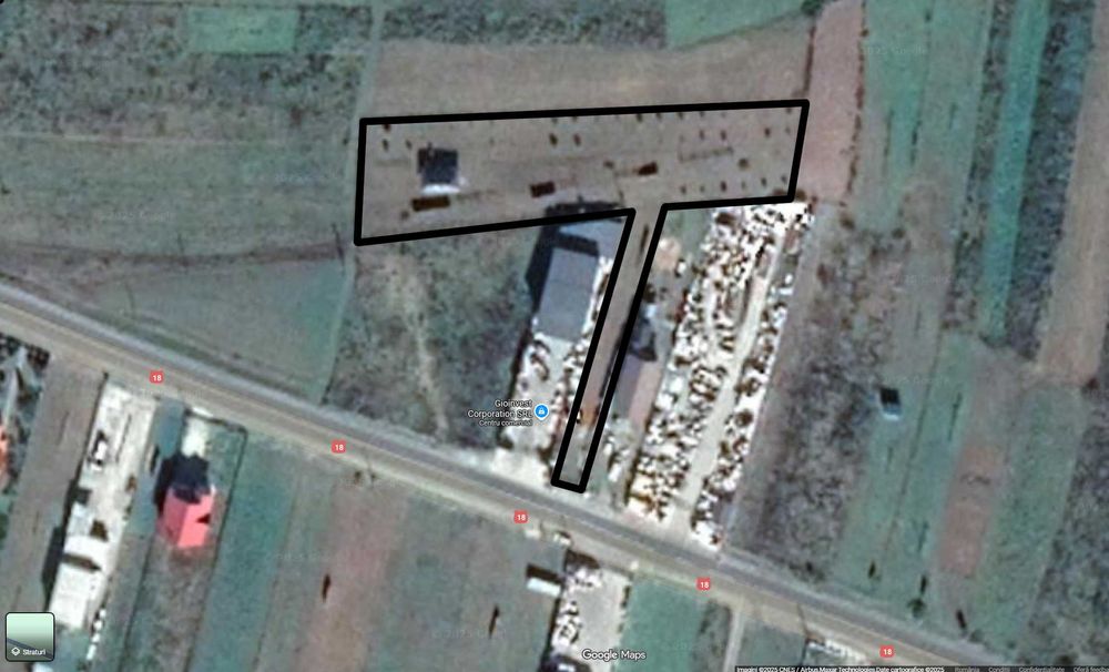 Vând teren ~36 Ari  Vișeu de Jos zona Șes – acces direct DN18
