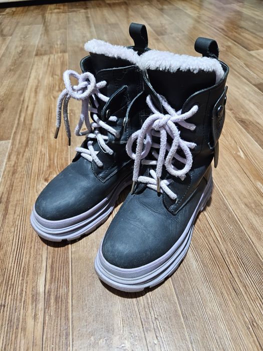 Зимние ботинки для девочки р.34    зимняя обувь