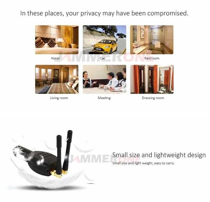 Лична Защита Против Проследяване Автомобилен GPS Заглушител Кола Тир