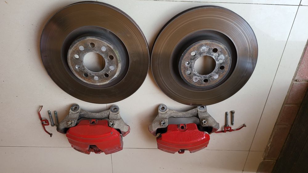 Дискове и апарати 345мм от audi А3 A4 A5 A6 A7 ауди а6 А7 2012